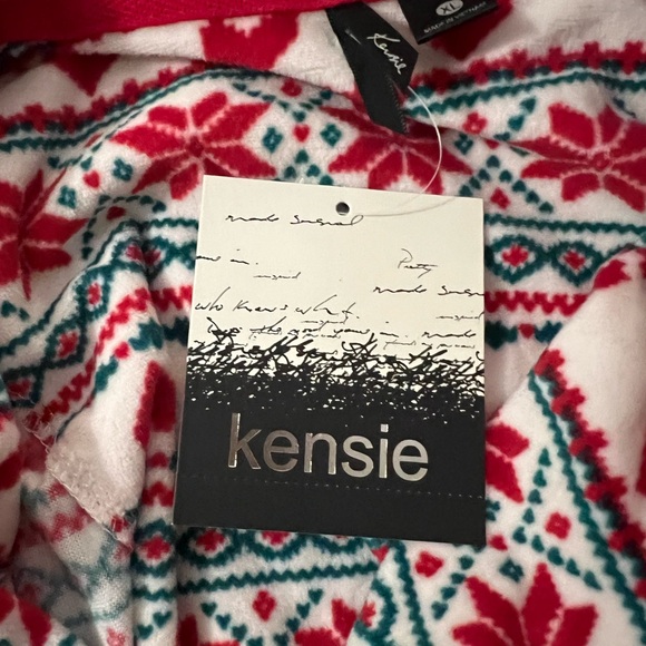 Kensie new with tags micro fleece shirt size xl - Picture 7 of 7